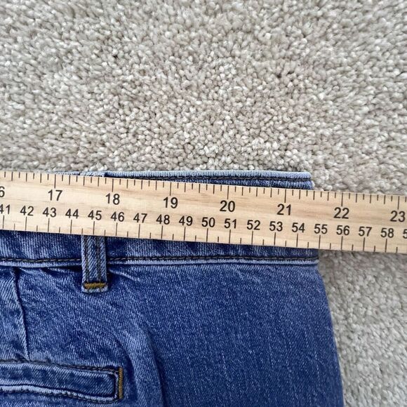 Talbots Women’s Petite Easy Straight Ankle Jeans Blue 22WP High Waist - Picture 11 of 12